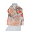 Majea 880037 Women's Scarf Head Scarf Scarf Women's Stole, Orange