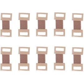 12Pcs Bandage Clips Only Elastic Bandage Clips Bandage Wrap Clips Stretch Stretch Metal Clips, Replaceable Wrap Clips for Various Types Bandages Adhesive Bandages Bandages and Bandaging Supplies
