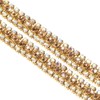 sourcing map 1 Yard 3 Rows Crystal Rhinestone Close Chain