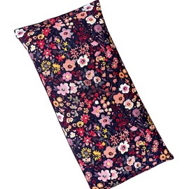 Large Microwave Heating Pad with Flax Seed, Scented or Unscented, Good For Back Pain or Cramps, Moist Heat Therapy or Ice Pack, Microwavable Bean Bag, 6" x 12" (Lemon, Lavender & Chamomile)