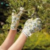Sicilian Lemon Gardening Gloves Medium Size 8 For Pruning, Planting