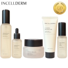 Incellderm 5-piece basic cosmetics set (booster serum cream mist calming gel) / 인셀덤 기초 화장품 5종 세트 (부스터 세럼 크림 미스트 카밍젤)