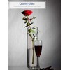 Royal Imports Flower Glass Vase Decorative Centerpiece for Home or