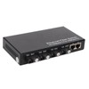 Ethernet Optical Switch 6 Ports 10 100Mbps RX1550 Tx1310nm LED