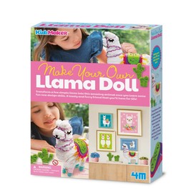 4M - 404755 - KidzMaker - Make Your Own Llama Doll