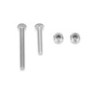 Aluminum Alloy Steering Link Linkage Tie Rod Kit for Axial