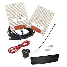 Heat Demon External Grip Warmer Kit for Motorcycle (210019RR), Black