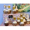 JeVenis - Juego de 25 decoraciones para tartas con diseño