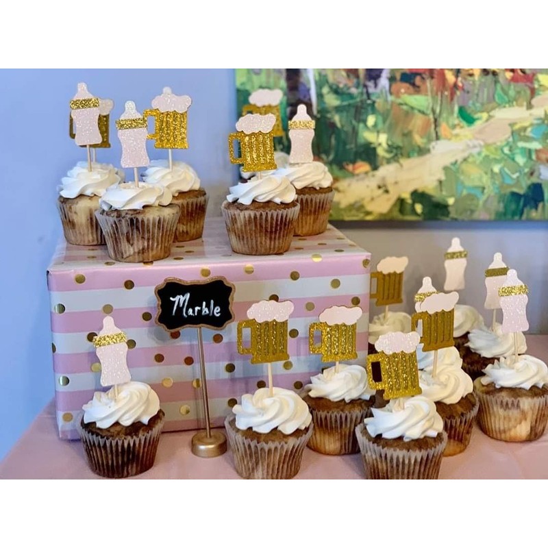 JeVenis - Juego de 25 decoraciones para tartas con diseño