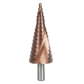 4-32mm/15 Step Drill Bit, Step Drill, Riaming Bit, Cobalt High Speed Steel, High Hardness Step Bit, Hexagonal Shaft, Drill Blade for DIY, Woodworking, Metal, Plastic, Stainless Steel, Iron, Copper,