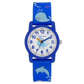 Armitron Sport Kids Easy to Read Patterned Resin Strap Watch, 27/1004