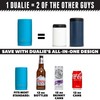 DUALIE 3 in 1 Insulated Can Cooler - Universal Size