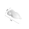 Unbranded White Mini Speed Shape - Plastic Paint Model/Display |