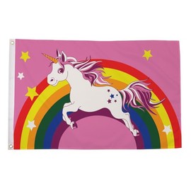 Flagtex Unicorn Rainbow Small Flag