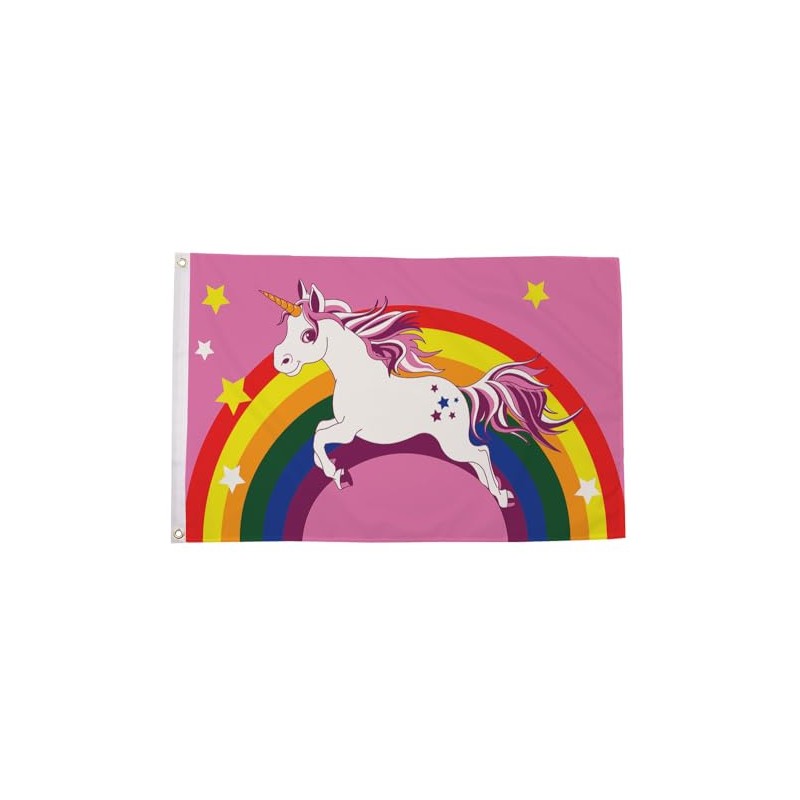 Flagtex Unicorn Rainbow Small Flag