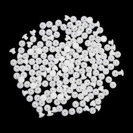 Pack of 500 Cover Caps for Drill Holes, 5 mm Hole Cover Caps, Plastic Hole Plugs, Furniture Cover Caps, White, Hole Cover for Furniture, Plastic Blind Caps Cover Plugs for Screws, Holes