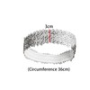 12PCS Elastic Sparkly Headband,Sliver Sequin Headbands For Women,Non-Slip Glitter Sport