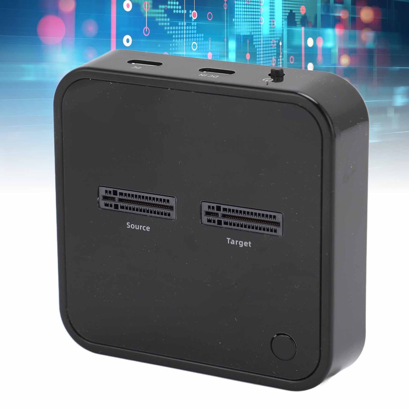 M.2 NVMe Duplicator Dual Bay 10Gbps Offline Clone USB C