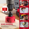 Hole Saws Cutter, HSS Bi-Metal Drill Bit for Wood, Plastic,