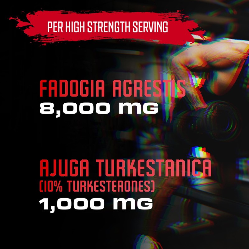 Fadogia Agrestis Extract with Turkestanica for Men 9000mg - 3
