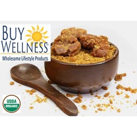 Buy Wellness Organic Coffee Jaggery Sugar Real Coffee Turbinado Sugar Low Glycemic Jaggery Vanilla Hint Sugar Non GMO No Artificial Flavor Baking Cocktails Desserts BulK (4 oz)