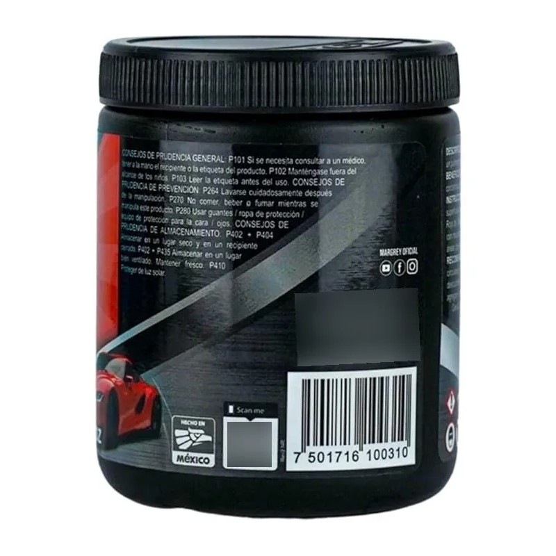 Pulimento Quita Rayon Profesional Polish Rojo Margrey 300ml