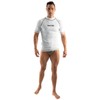 SEAC Men's Rash Guard T White, Short Sleeve, Sun Protection