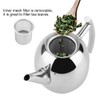 Marvellous Teapot,Stainless Steel Teapot Easy Pour Tea Kettle with Removable