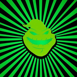 Oogie Boogie Radiant Shadows Wall Light (Green)