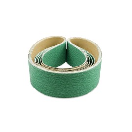 Red Label Abrasives 2 X 42 Inch 100 Grit Metal Grinding Zirconia Sanding Belts, 6 Pack