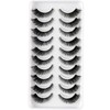 3D False Eyelashes, Natural Eyelashes, Pure Handmade Natural Look, Fluffy