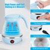 Travel Foldable Electric Kettle, Collapsible Portable Kettle for Fast Water