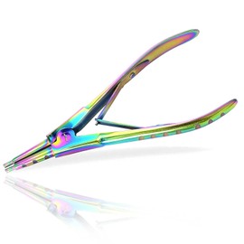 AAProTools Multi Rainbow Color Snap Ring Pliers Circlip Pliers Internal/External, Ring Remove Retaining Pliers(6 Inch)