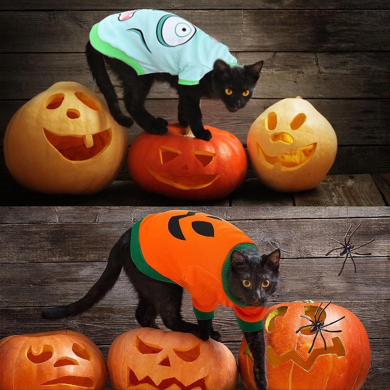 OLEQE 6 Piezas de Disfraz de Perro de Halloween Divertida