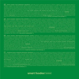 Smartfoodies Smart Detox - Körperentgiftung | Green detox | Stärkt die Immunität | Unterstützung für das Mikrobiom | Einzigartige Formel reich an natürlichen Inhaltsstoffen
