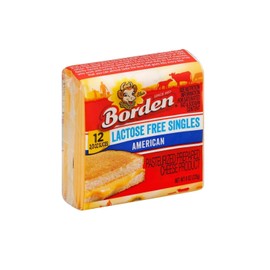 Borden Lactose Free American Singles 8 Oz (Pack of 3)