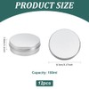 BENECREAT 12-Piece Set 3.4 fl oz (100 ml) Aluminum Cans,