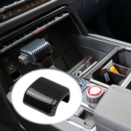 Fewshaw Carbon Fiber Gear Shift Knob Head Cover Trim Accessories for Toyota Tundra 2022+ Sequoia 2023+ Tacoma 2024+ 4Runner 2025+