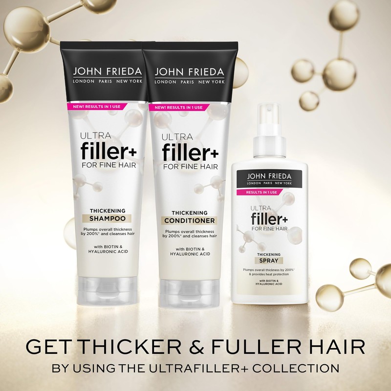 John Frieda ULTRAfiller+ Thickening Spray, Thickening & Strengthening Spray for