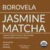 Organic Jasmine Matcha Green Tea Powder infused with Jasmine flower