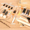 MAKEASY Book Binding Kits with Book Press (11.6x7.8in), DIY Bookbinding