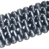 HAAMIIQII 35pcs 10mm Gray Cat Eye Beads Round Loose Gemstone