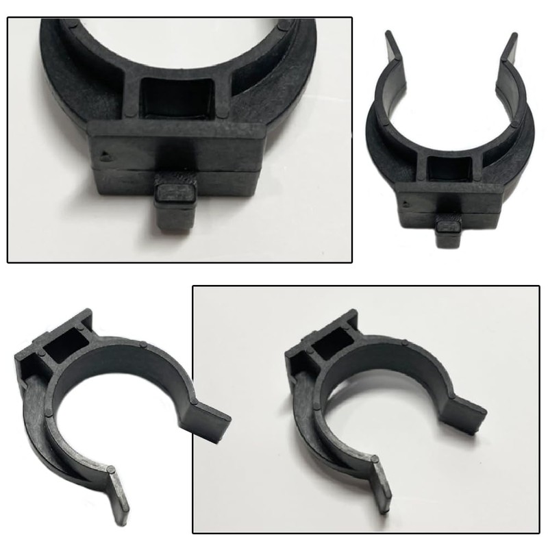 Lowats Kitchen Base Clips Pack of 15 Skirting Board Holders