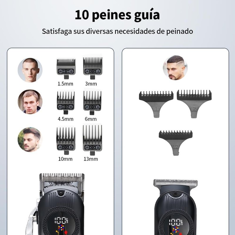 JESWO 21 en 1 Kit de Maquina para Cortar Cabello,