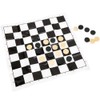 Draughts Checkers Set, 24pcs with Chessboard, Checkers Pieces, Kids and