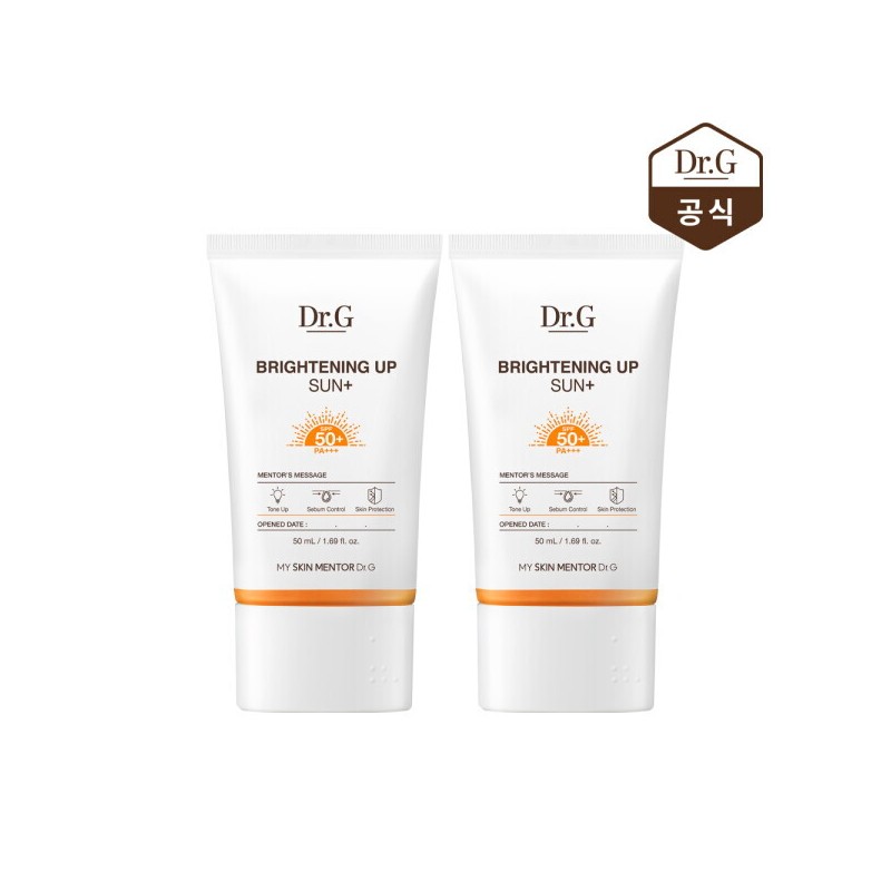 Dr.G 닥터지 브라이트닝 업 선 플러스 50ml 1+1 (증)레드 블레미쉬