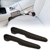 Zufoty 2PCS Car Seat Gap Filler, PU Leather Console Side