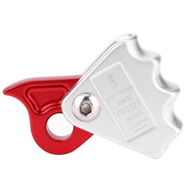 Drfeify Climbing Rope Grab,High Strength Aluminum Alloy Rope Grab Safety Clamp Ascender Equipment (Rope Grab)
