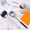 Coconut Opener Tool Set, Food Grade Stainless Steel Coco Opener