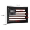 Owlgift American Flag Challenge Coin Display, Holds Military Coins, Military